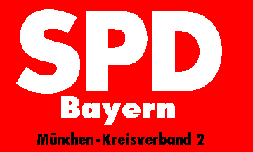 [Flag of München-Kreisverband 2 (Social Democratic Party, Germany)]